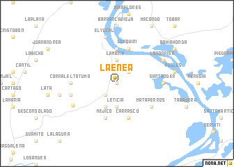 map of La Enea