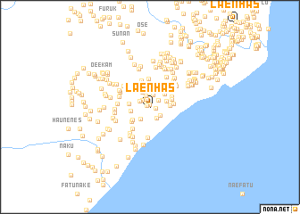 map of Laenhas