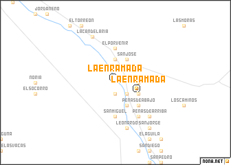 map of La Enramada