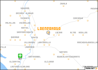 map of La Enramada