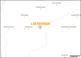 map of La Enramada