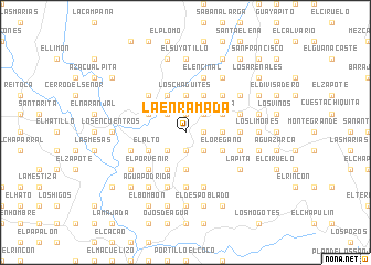 map of La Enramada