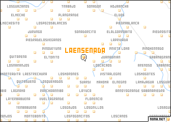 map of La Ensenada