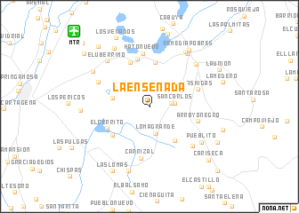 map of La Ensenada