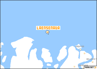 map of La Ensenada