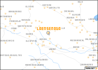 map of La Ensenada