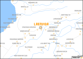 map of La Envida