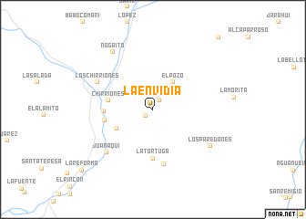 map of La Envidia