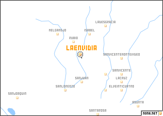 map of La Envidia