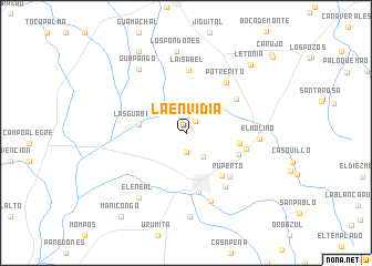 map of La Envidia