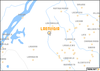 map of La Envidia