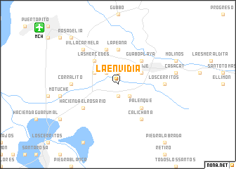 map of La Envidia