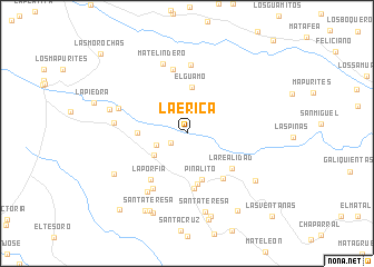 map of La Erica