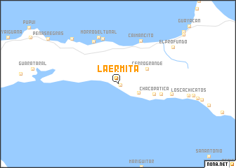 map of La Ermita