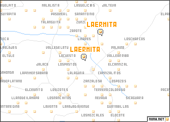 map of La Ermita