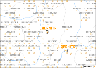 map of La Ermita