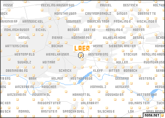 map of Laer