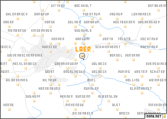 map of Laer