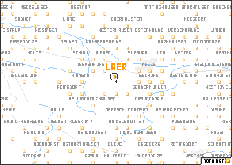 map of Laer