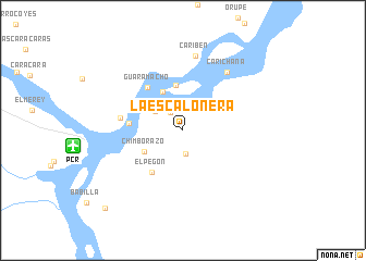 map of La Escalonera