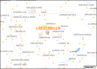 map of La Escobilla