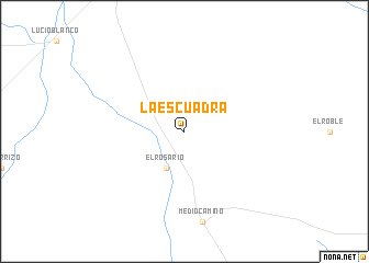 map of La Escuadra