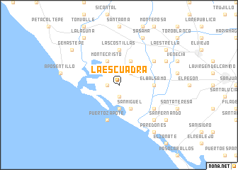 map of La Escuadra