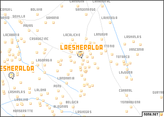 map of La Esmeralda