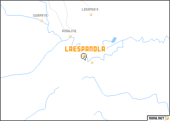 map of La Española