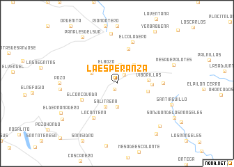 map of La Esperanza