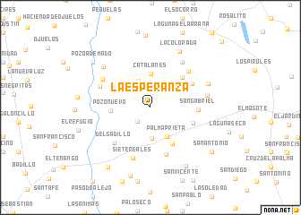 map of La Esperanza