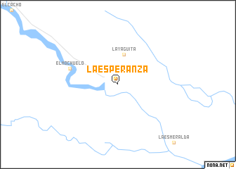 map of La Esperanza