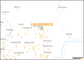 map of La Esperanza