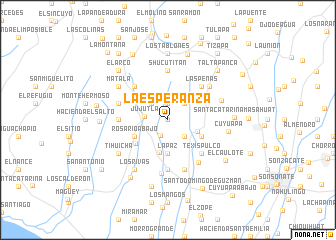 map of La Esperanza