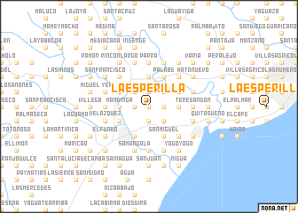 map of La Esperilla