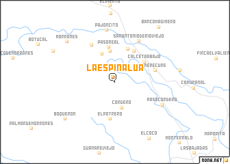 map of La Espinalua