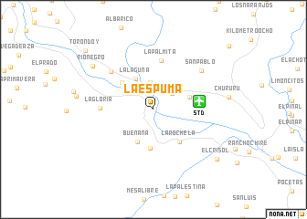 map of La Espuma