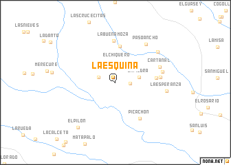 map of La Esquina