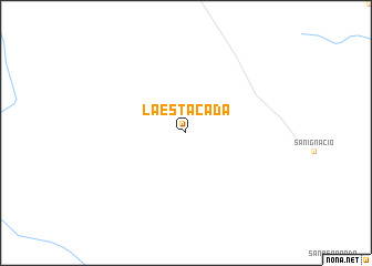 map of La Estacada