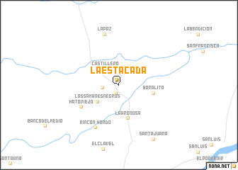 map of La Estacada