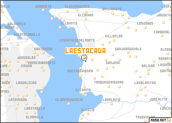 map of La Estacada