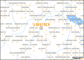 map of La Estaca