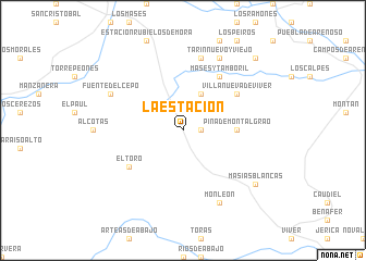 map of La Estación