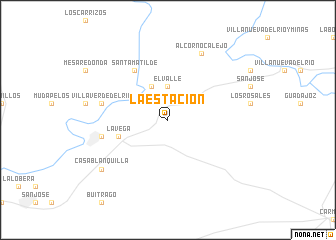 map of La Estación