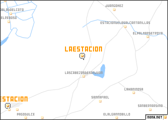 map of La Estación