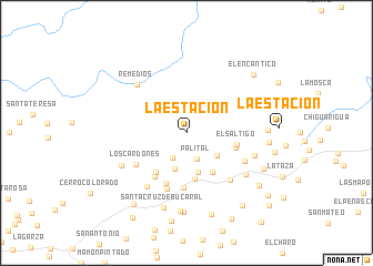 map of La Estación