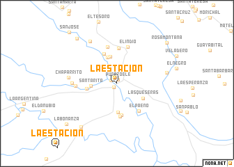 map of La Estación