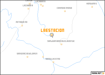 map of La Estación