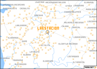 map of La Estación