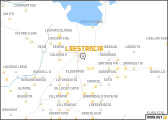 map of La Estancia